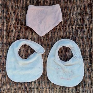 Primark Baby (3) Terry Cloth BunnyBaby Bib Bundle